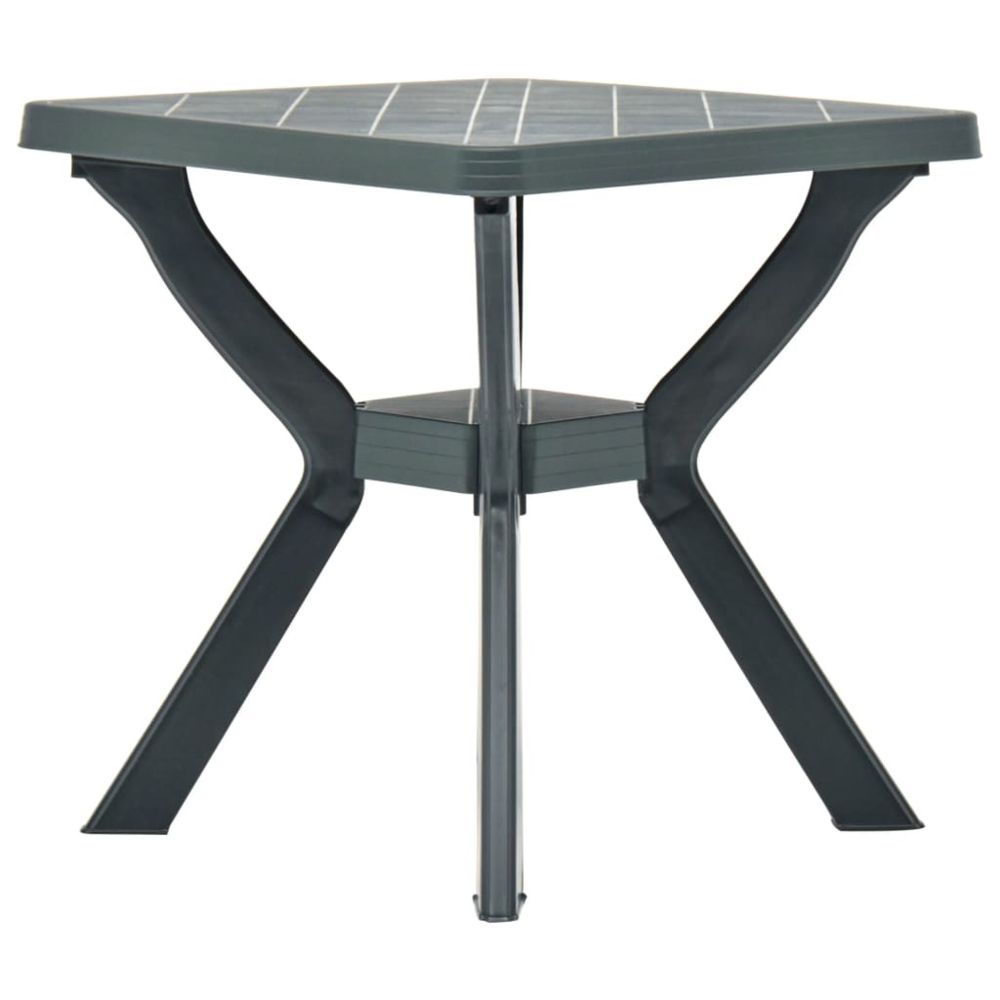 Uco - UCO Table de bistro Vert 70x70x72 cm Plastique - Tables de jardin
