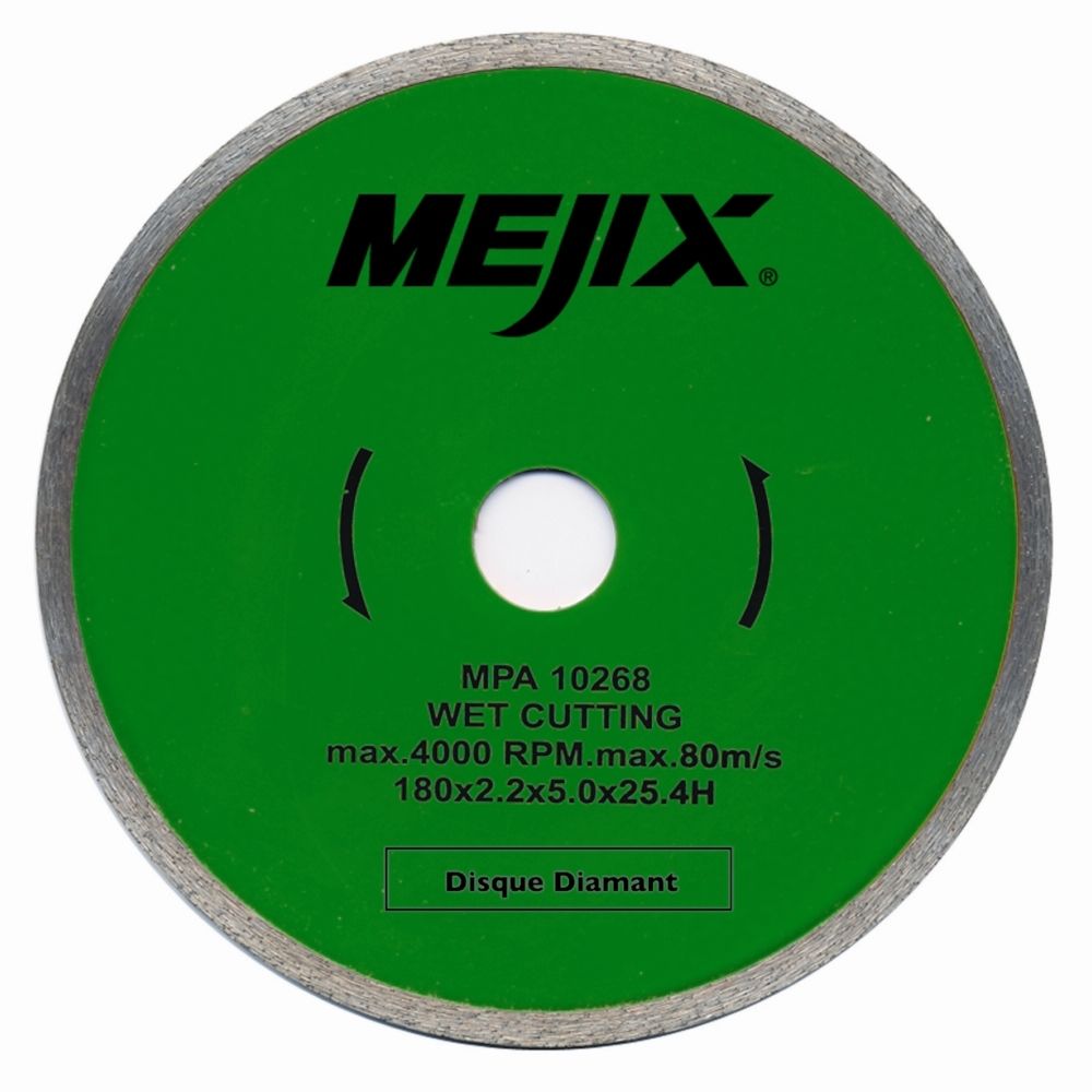 marque generique - Disque diamant Mejix Ø 200mm - Consommables pour outillage motorisé