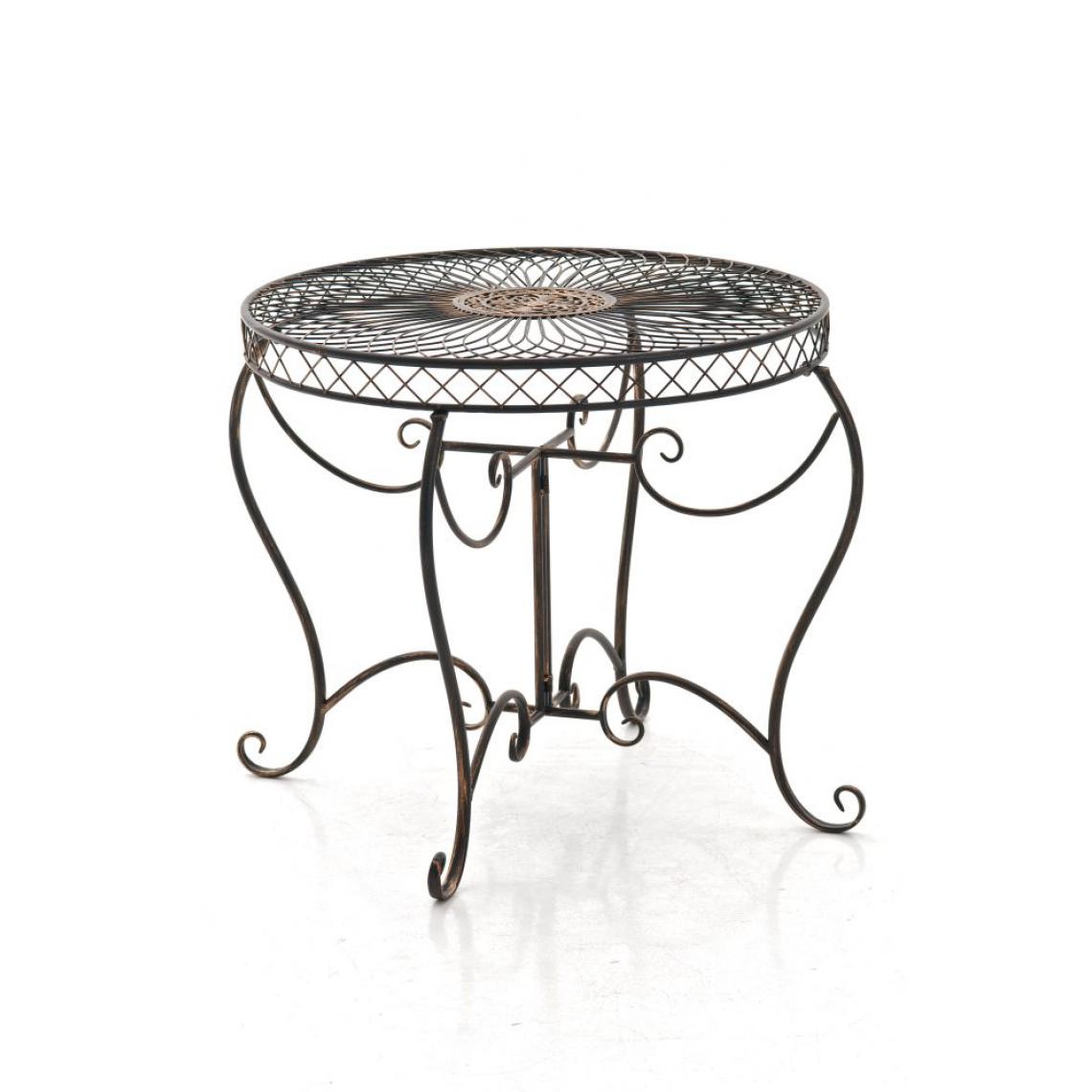 Icaverne - Chic Table de categorie Djibouti couleur bronze - Ensembles tables et chaises