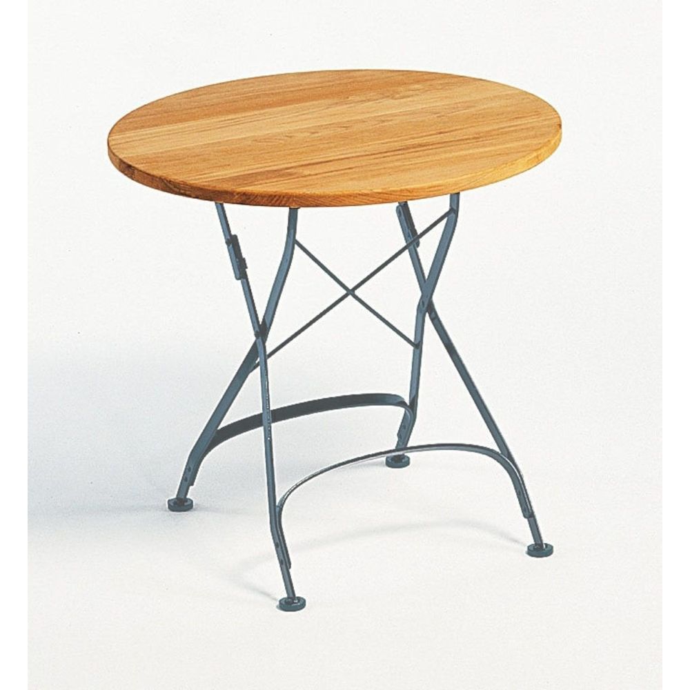 Weishaupl - Table Classic ronde - S - gris graphite - Tables de jardin