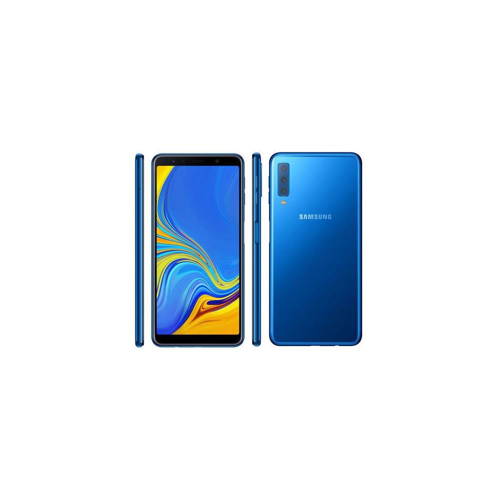 Samsung - Samsung A750 64G bleu simple sim - Smartphone Android