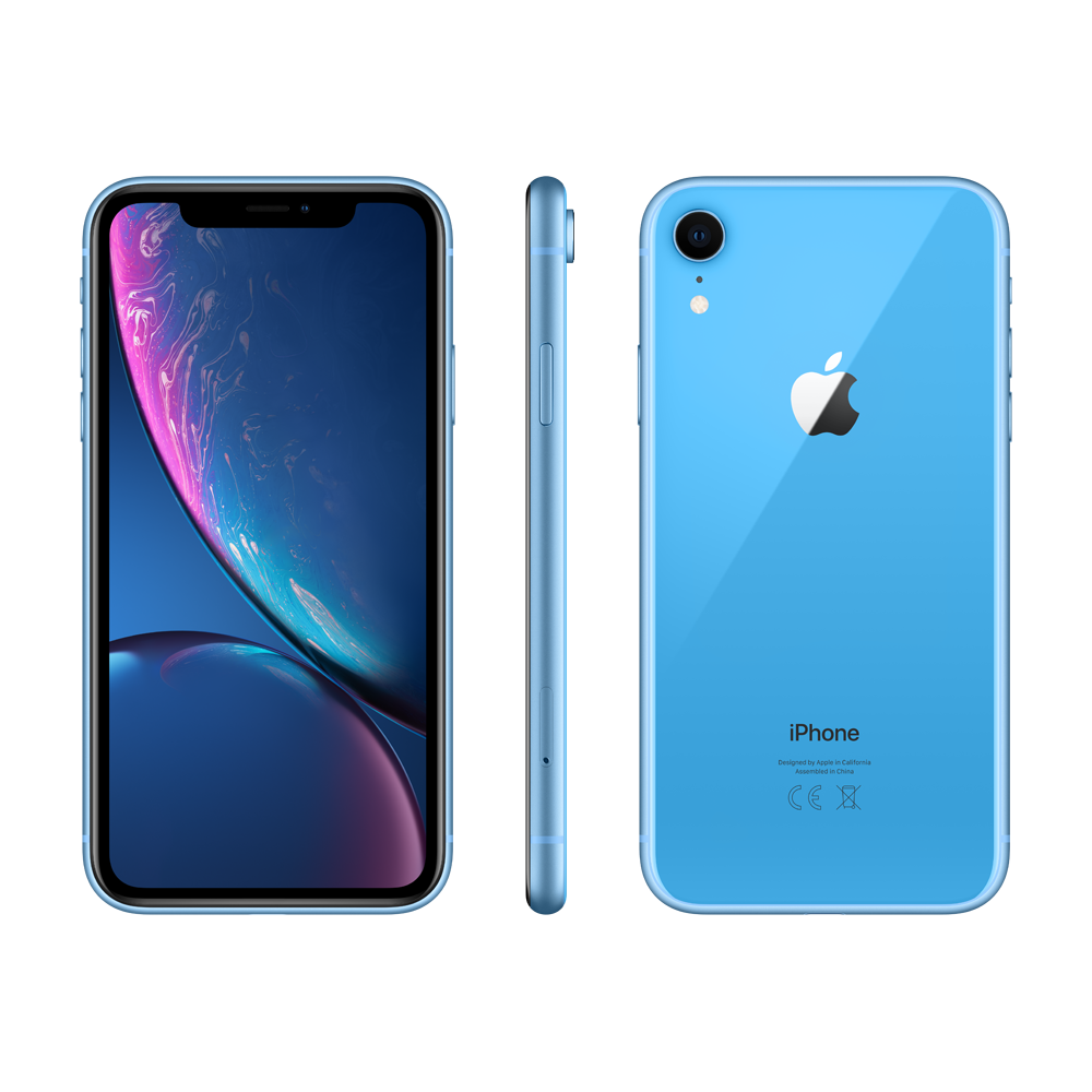 Apple - iPhone XR - 64 Go - Bleu - Reconditionné - iPhone