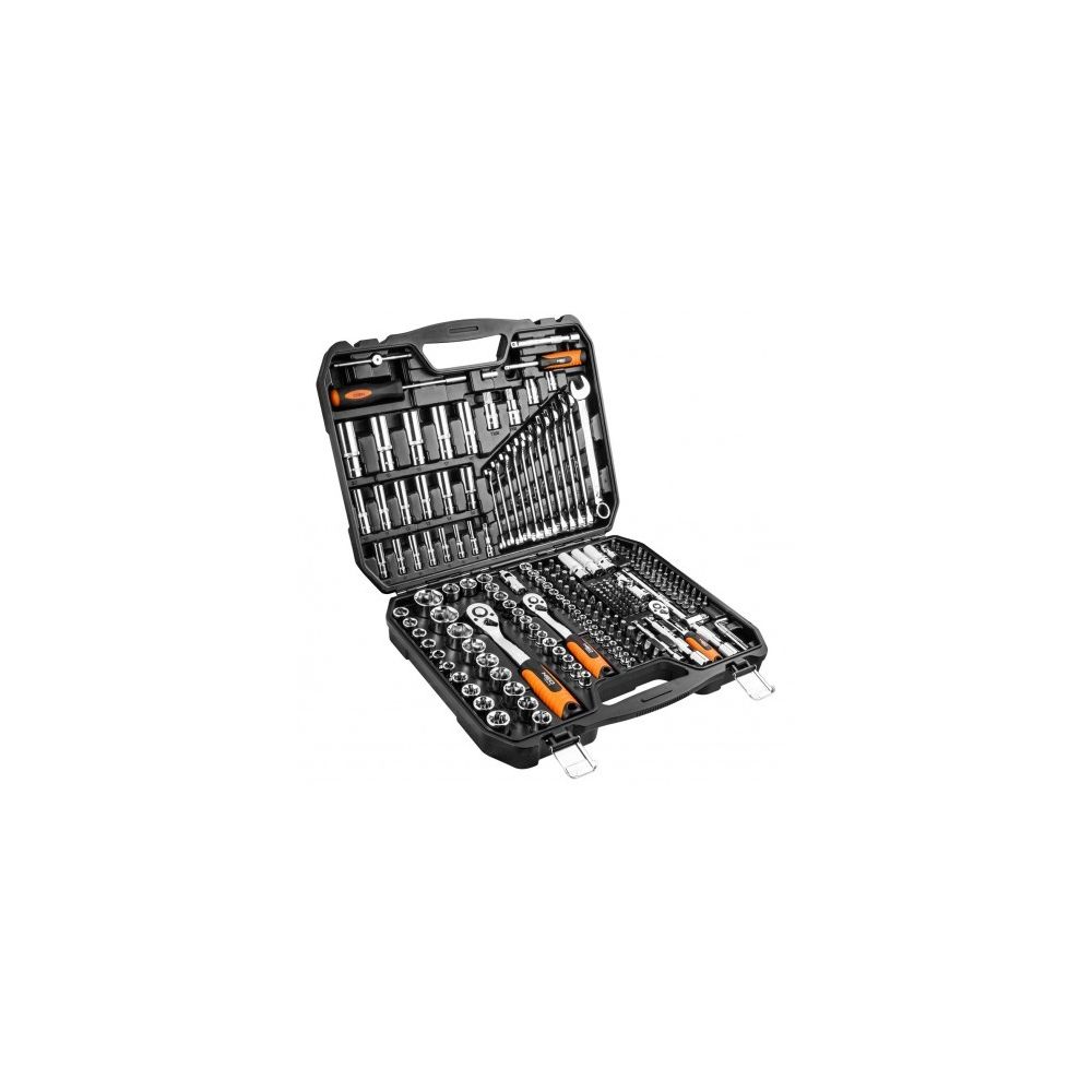 Neo Tools - Coffret de Douilles et Accessoires 1/2- 1/4'- 3/8 NEO TOOLS 08-671 - 219 Pièces - Coffrets outils
