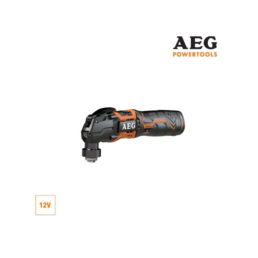 AEG - Outil multifonctions multi tool AEG 12V - 2 batteries 1.5Ah - 1 chargeur BMT12C-152B - Ponceuses excentriques