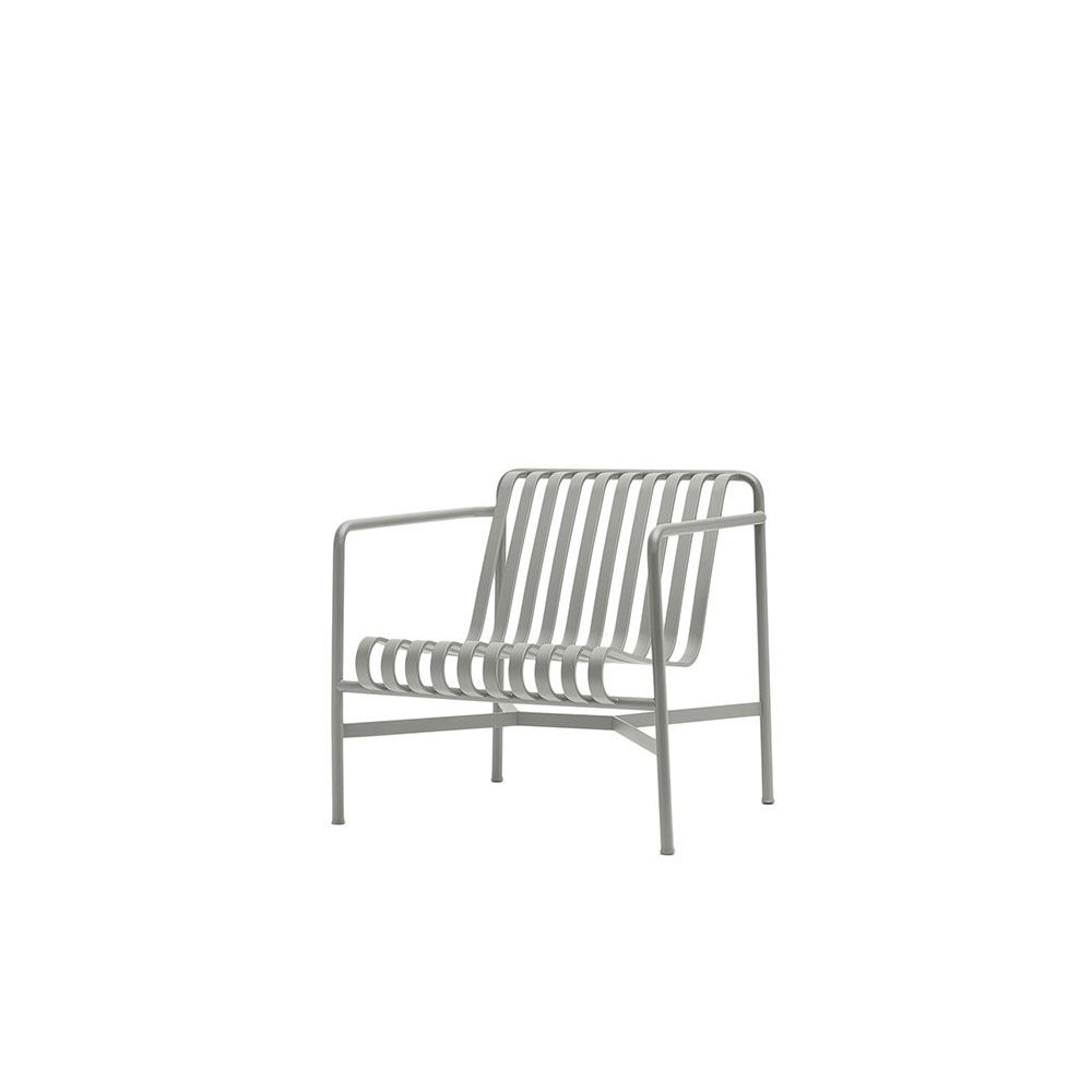 Hay - Palissade Lounge Chair Low - gris brume - Chaises de jardin