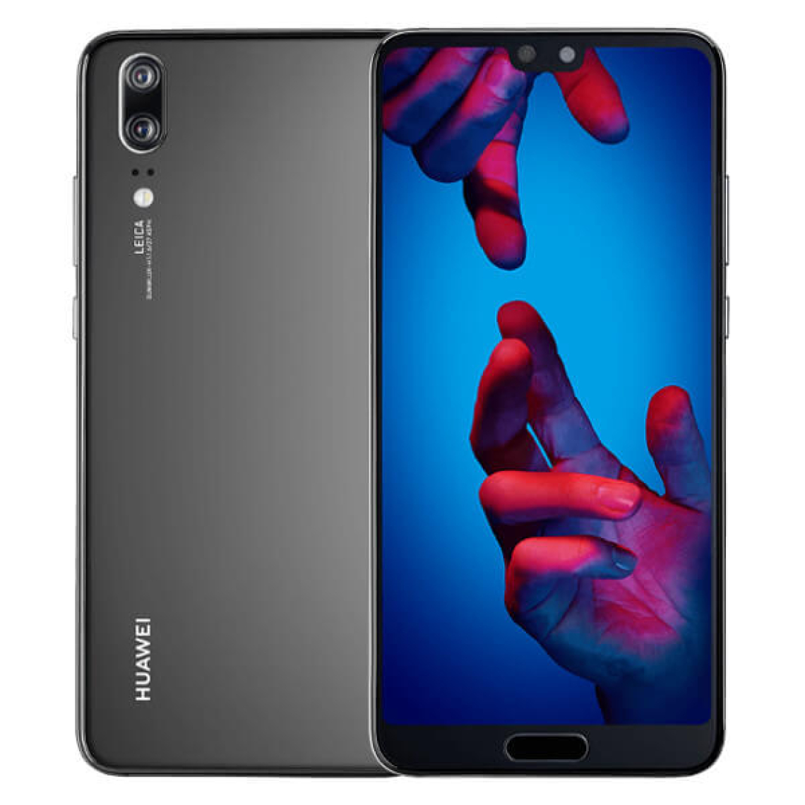 Huawei - Huawei P20 - Double SIM - 64Go, 4Go RAM - Noir - Smartphone Android