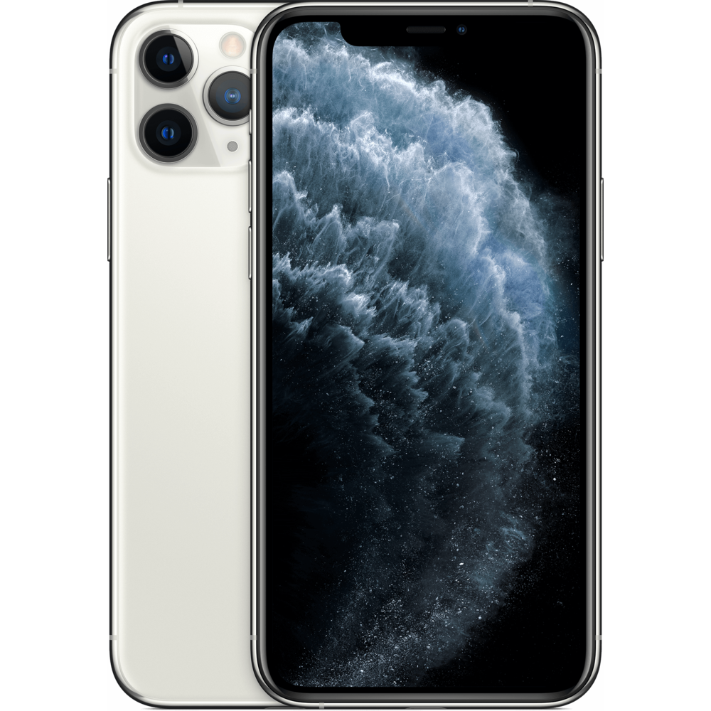 Apple - iPhone 11 Pro - 256 Go - MWC82ZD/A - Argent - iPhone