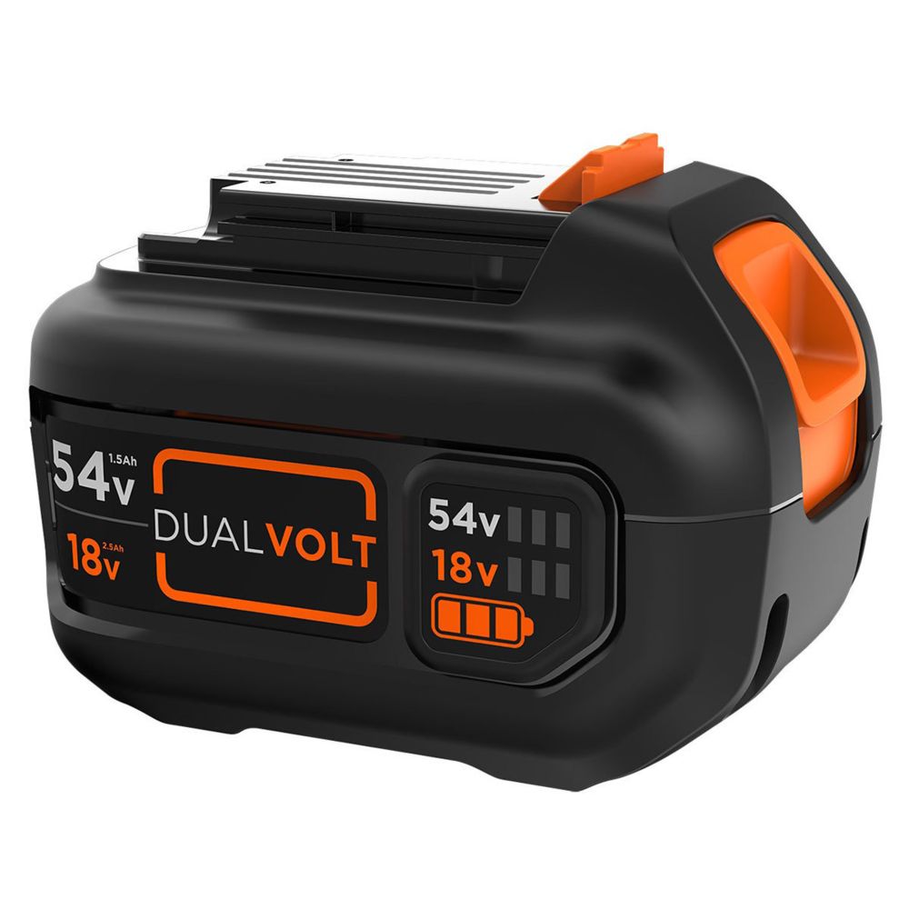 Black & Decker - Batterie 54 V - 1.5Ah Lithium DualVolt - BL1554-XJ - Consommables pour outillage motorisé