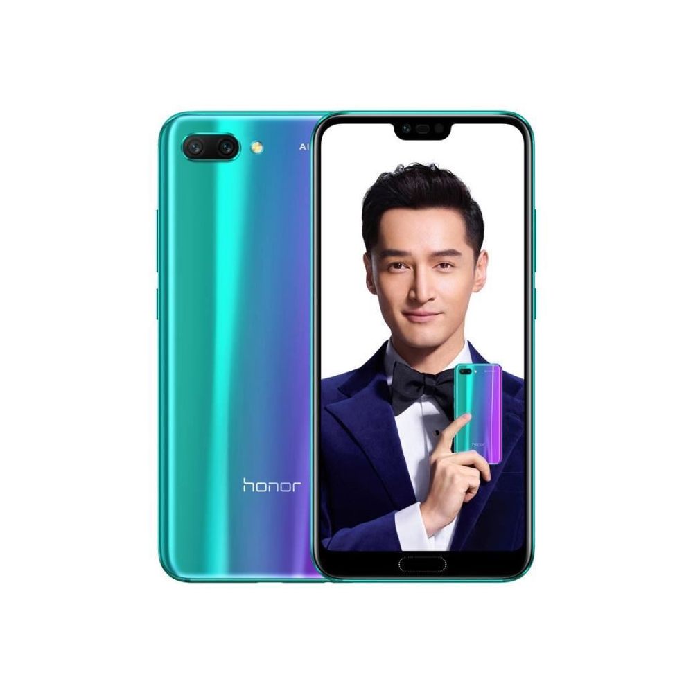 Huawei - Honor 10 64 Go Double SIM Violet fantaƒÆ’a‚´me - Smartphone Android