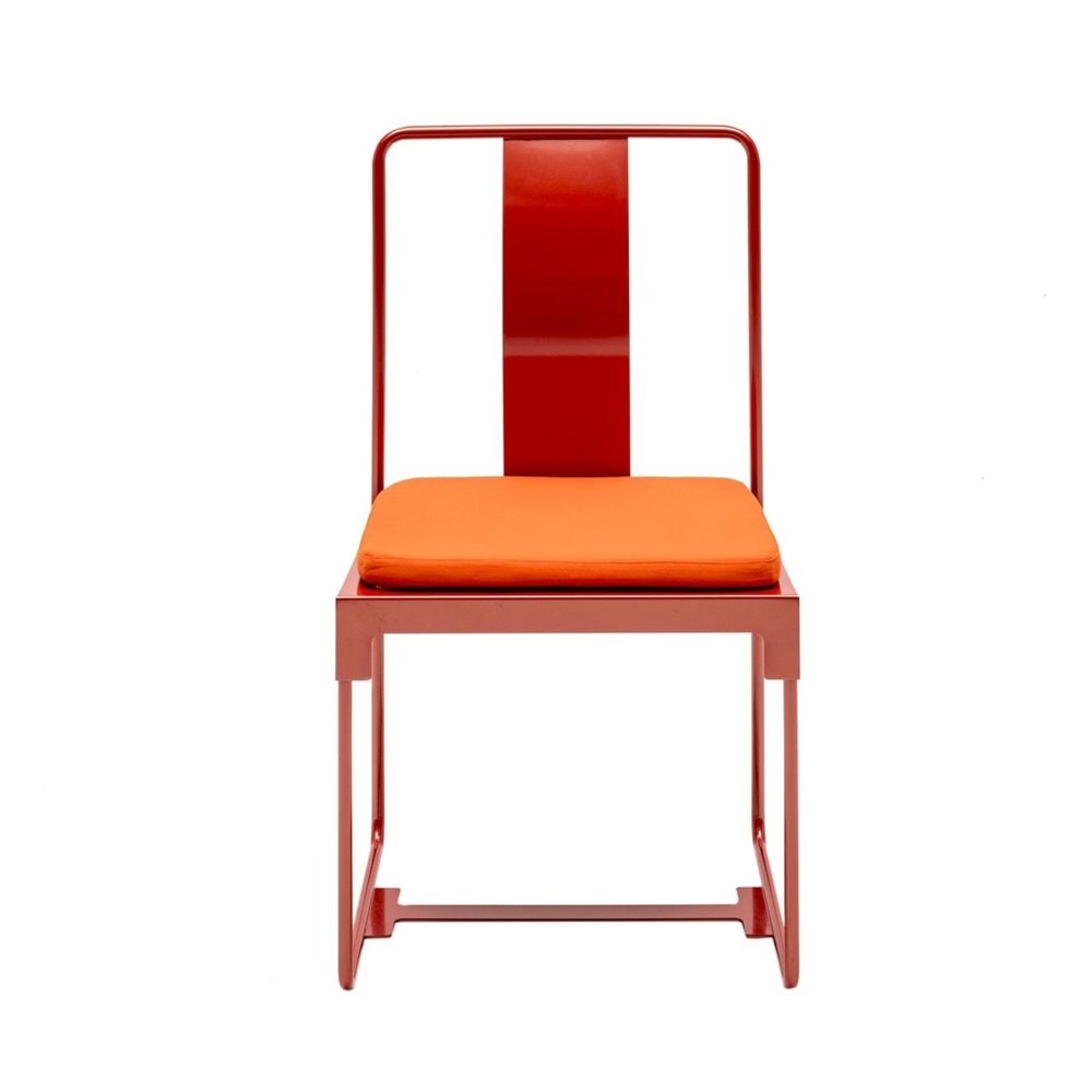 Driade - Chaise d'extérieur MINGX - orange - Chaises de jardin