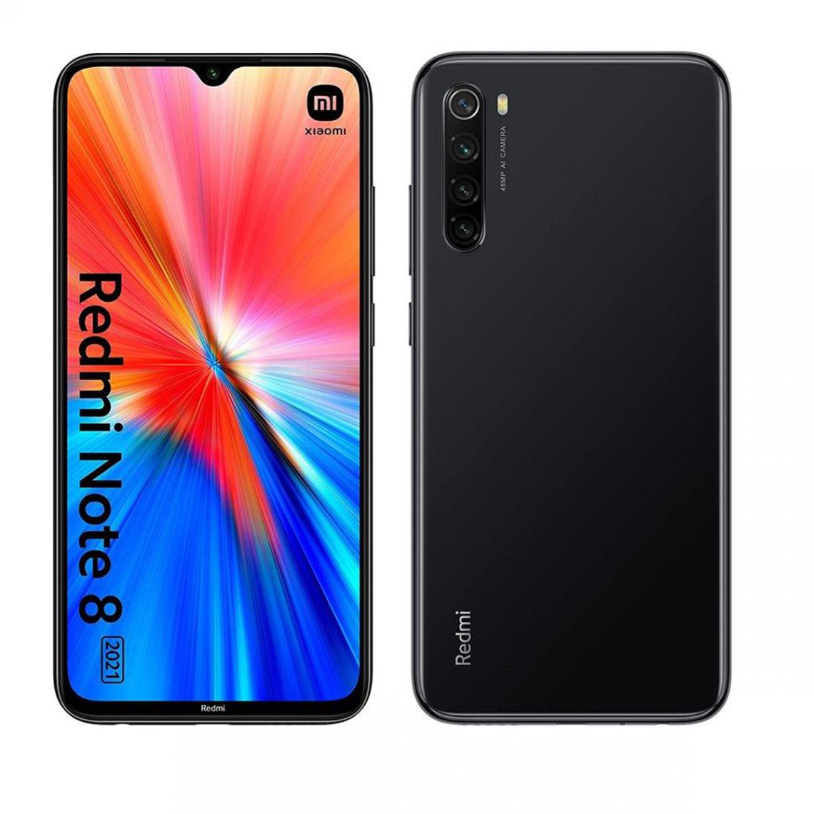 XIAOMI - Redmi Note 8 2021 - 64Go - Noir - Smartphone Android
