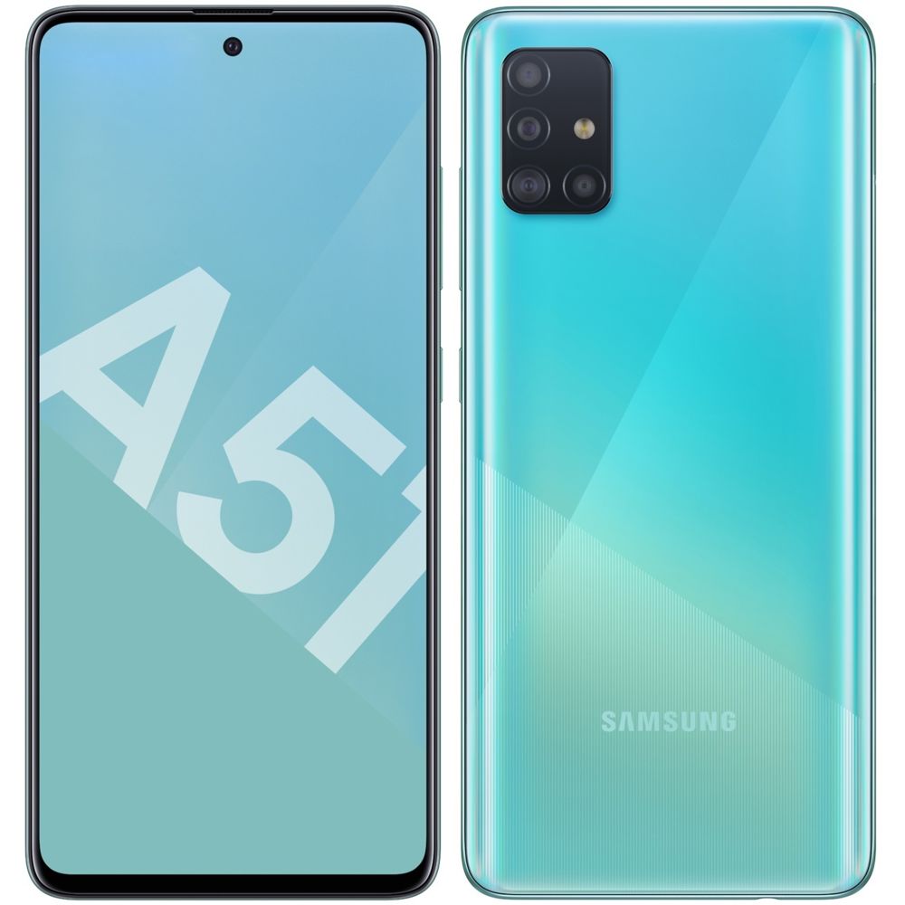 Samsung - Galaxy A51 - 128 Go - Bleu Prismatique - Smartphone Android