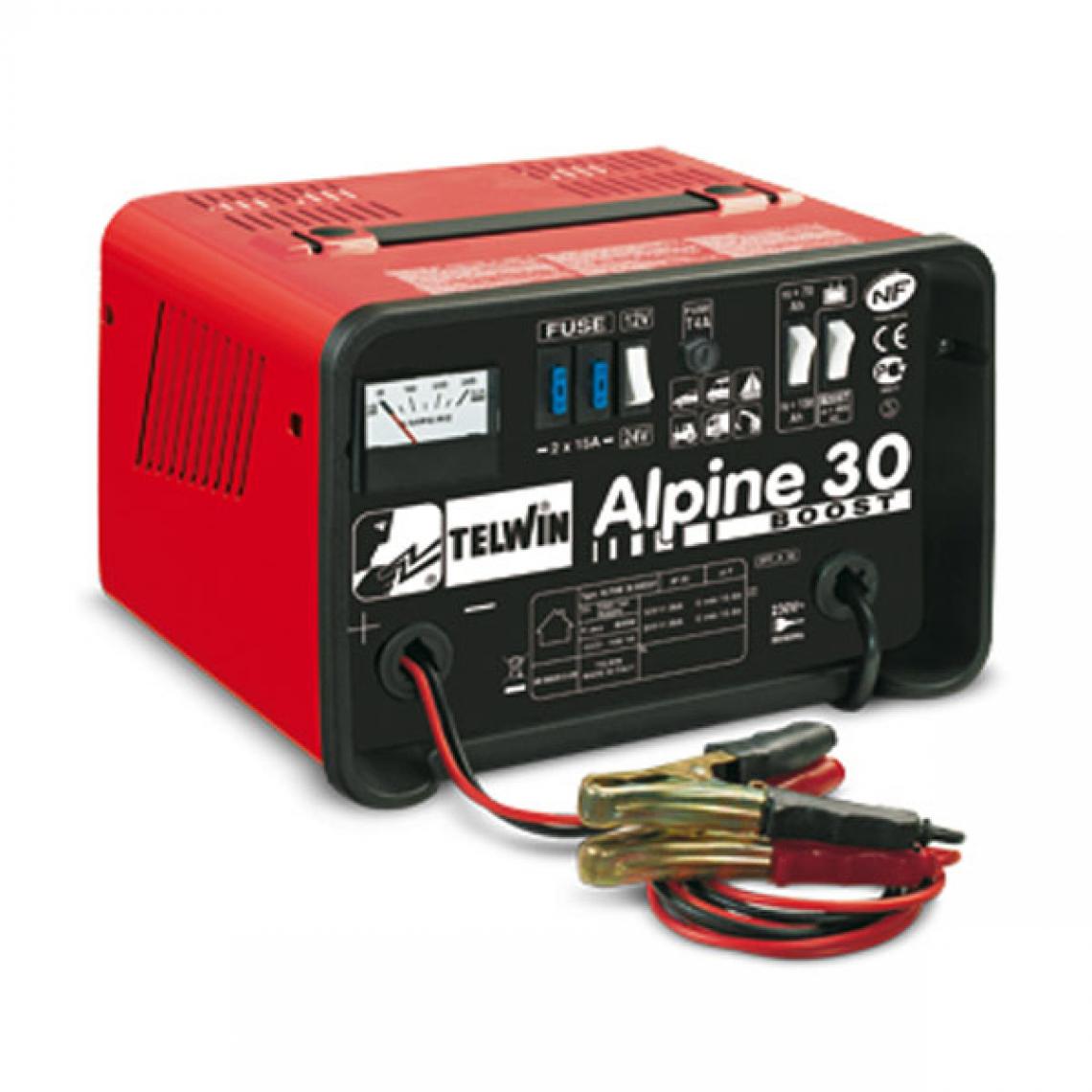Telwin - Telwin - Chargeur de batterie auto 230V 12-24V - Alpine 30 Boost - Consommables pour outillage motorisé