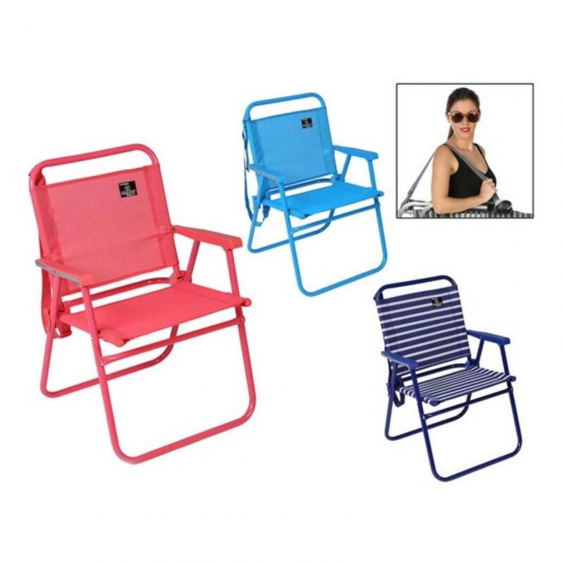 Outdoor - Chaise de plage Pliable (57 X 57 x 79 cm) - Transats, chaises longues