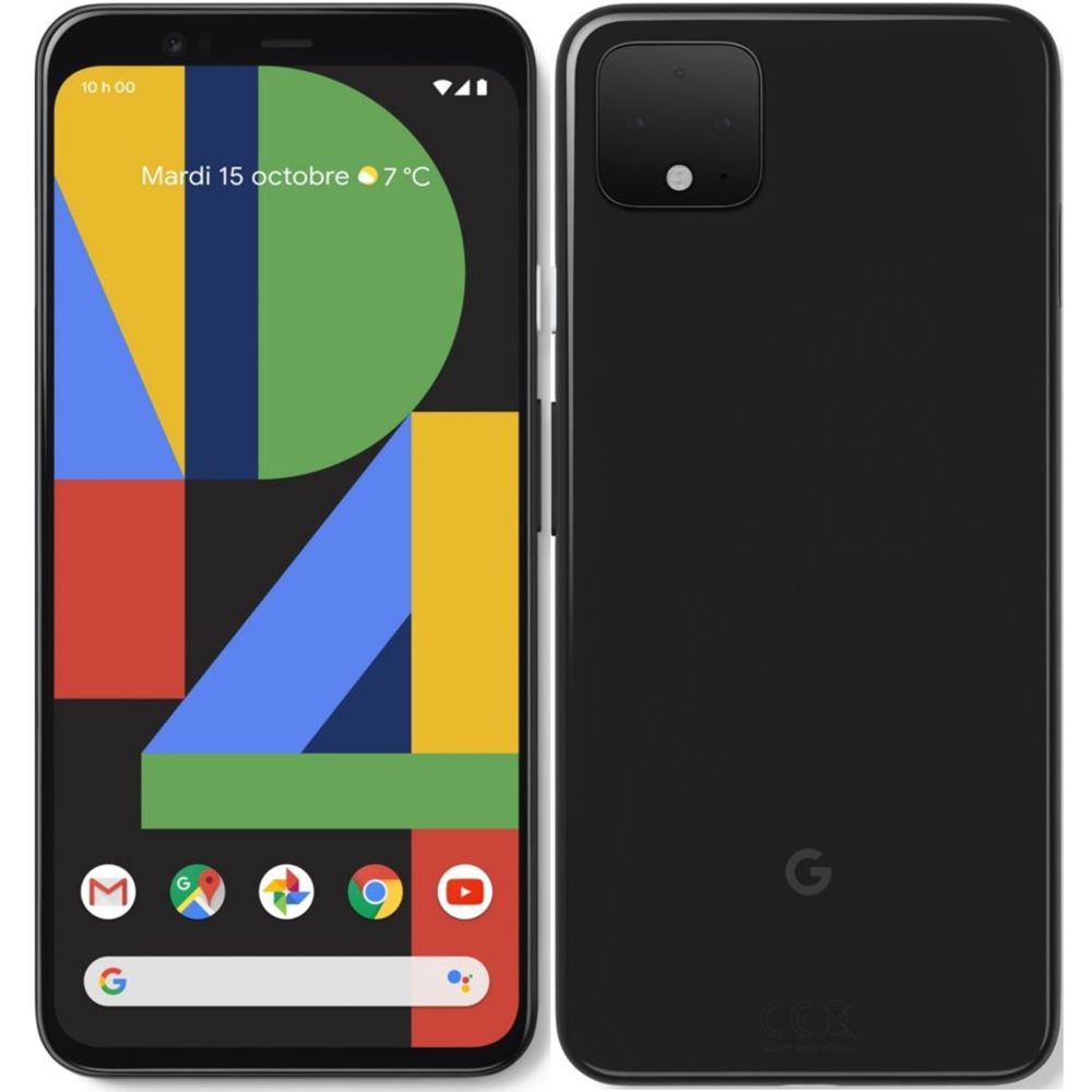 GOOGLE - Pixel 4 - 64 Go - Noir - Smartphone Android