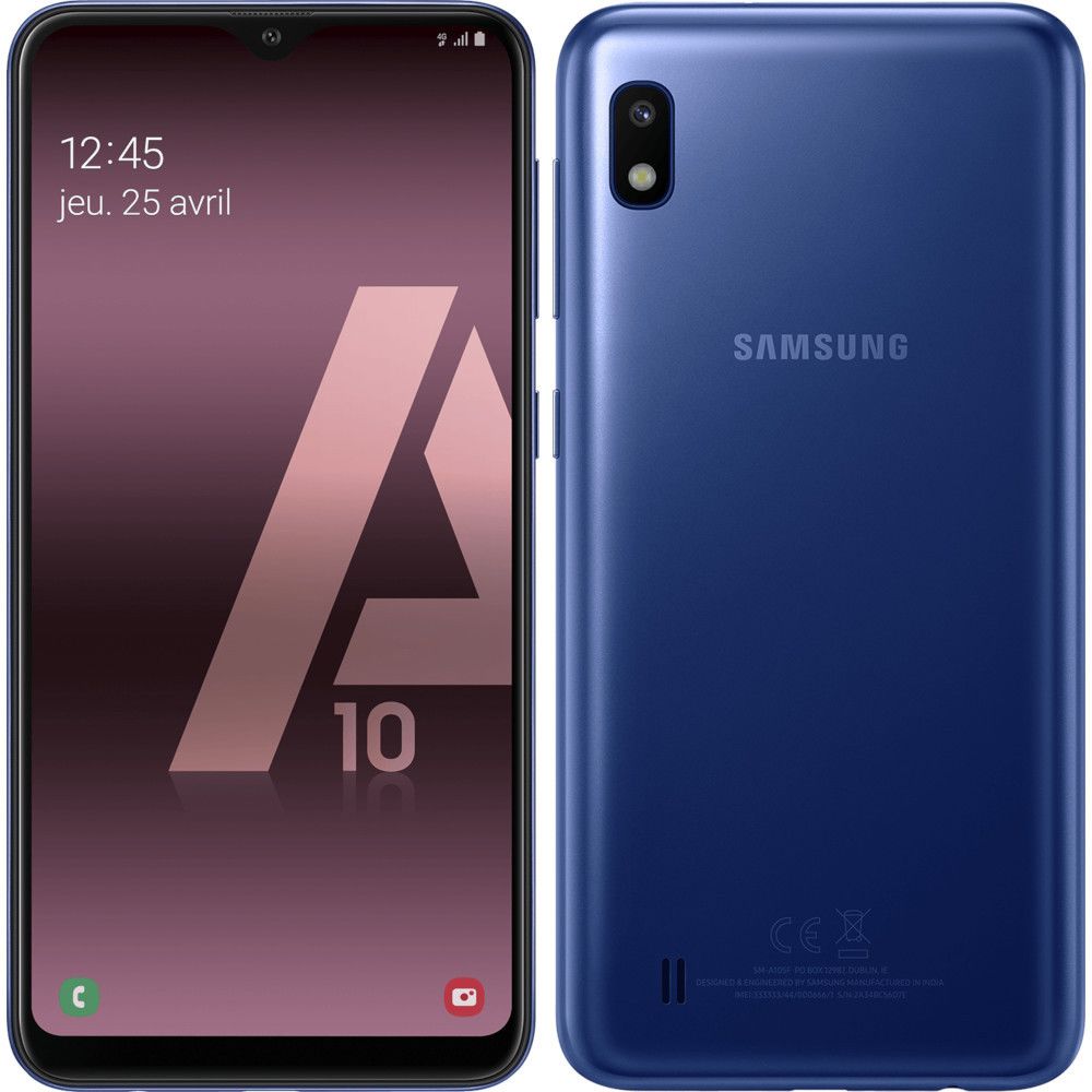 Samsung - Samsung Galaxy A10 - 32 Go - Bleu - Smartphone Android