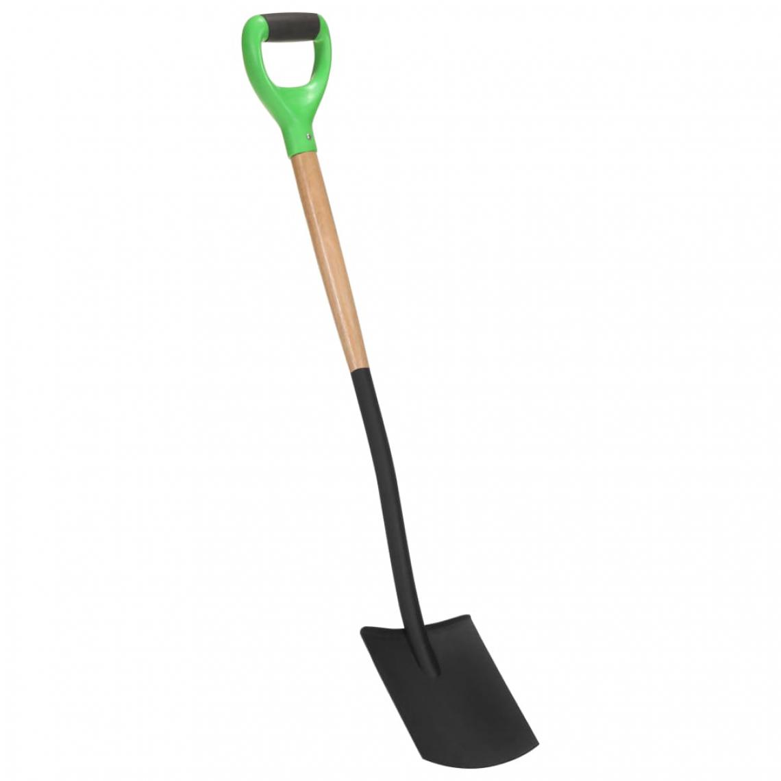 Vidaxl - vidaXL Bêche à creuser de jardin avec poignée en D Acier et bois dur - Bêches, fourches, louchets, houes