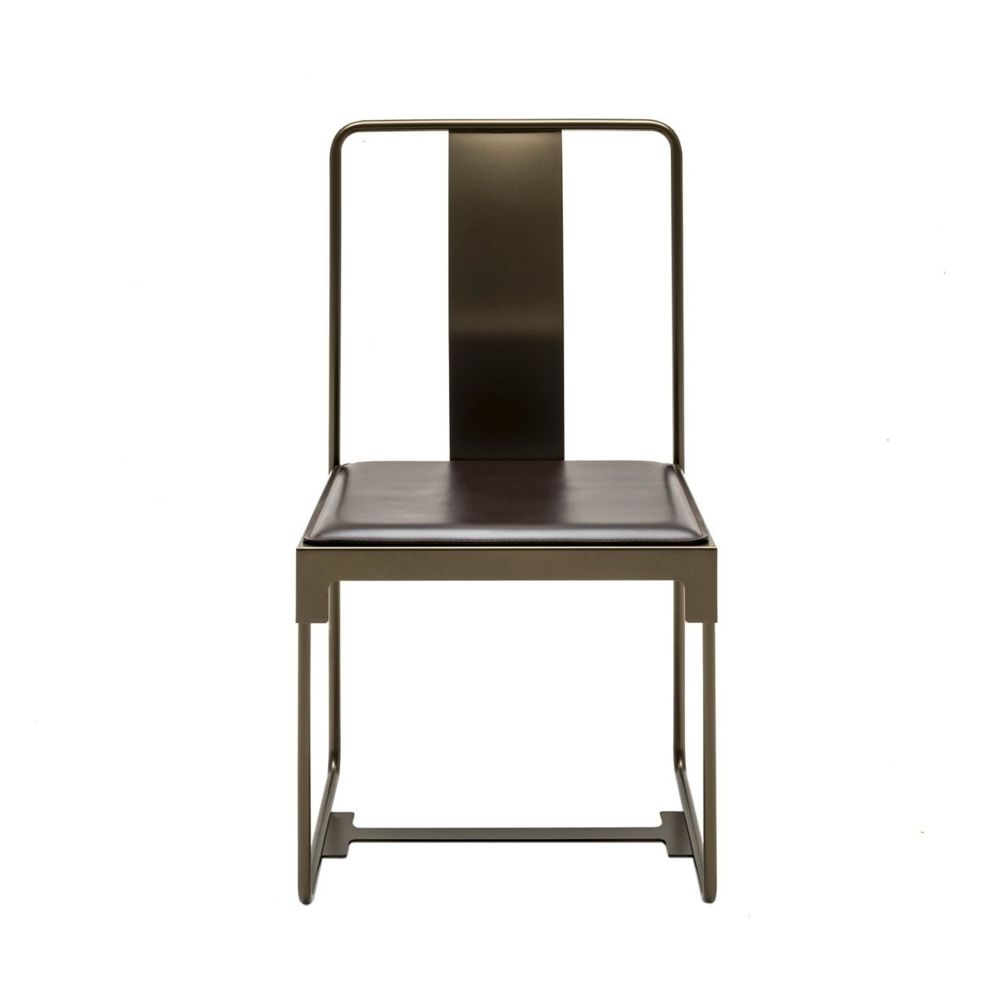 Driade - Chaise d'extérieur MINGX - bronze - Chaises de jardin