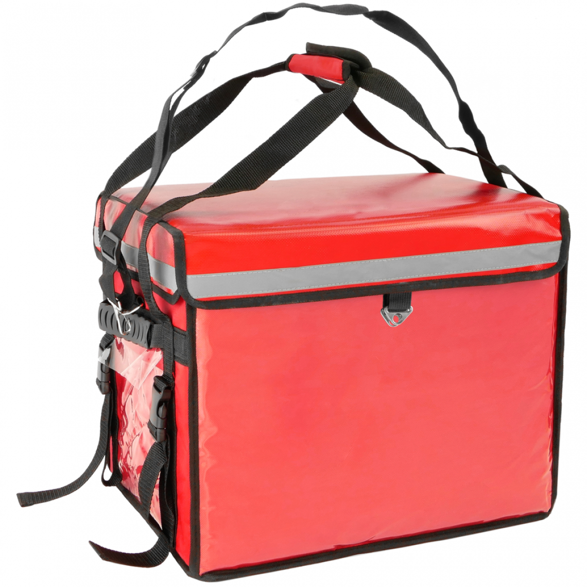 Citybag - Sac à dos isotherme 45 x 35 x 33 cm rouge pour les plats cuisinés et la livraison de commandes alimentaires - Cuisine d'extérieur