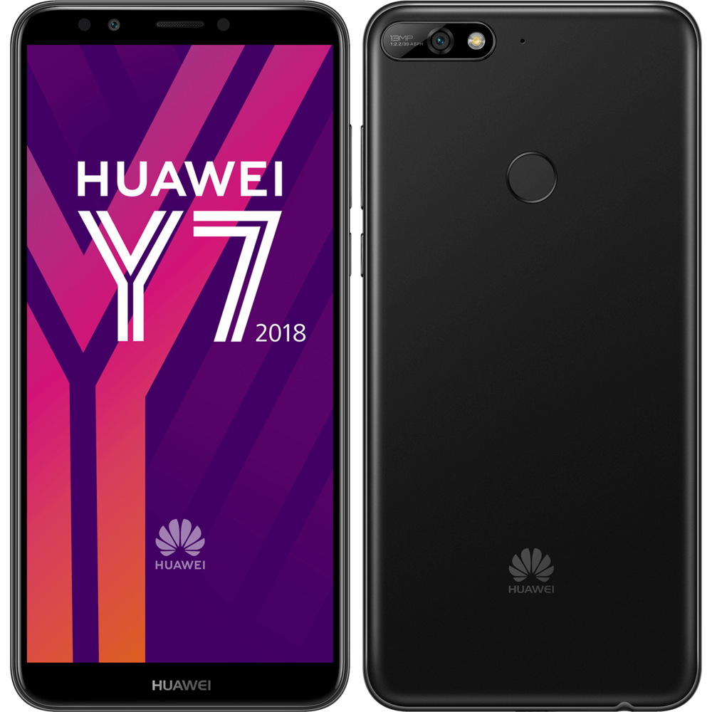 Huawei - Y7 2018 - Noir - Smartphone Android