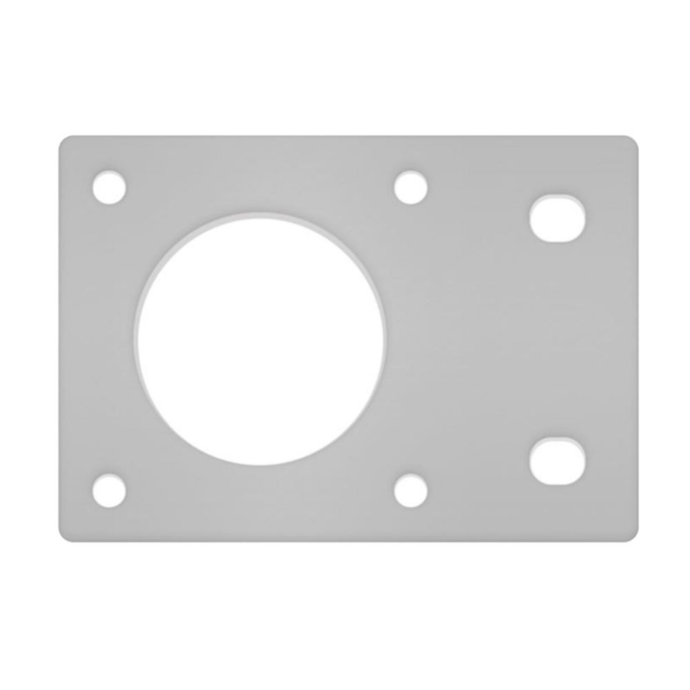 marque generique - Plaque de Montage Stepper Motor Plaque Fixe Bracket 2020 Profils Accessoires D'Imprimante 3D (Couleur : Argent) - Consommables pour outillage motorisé