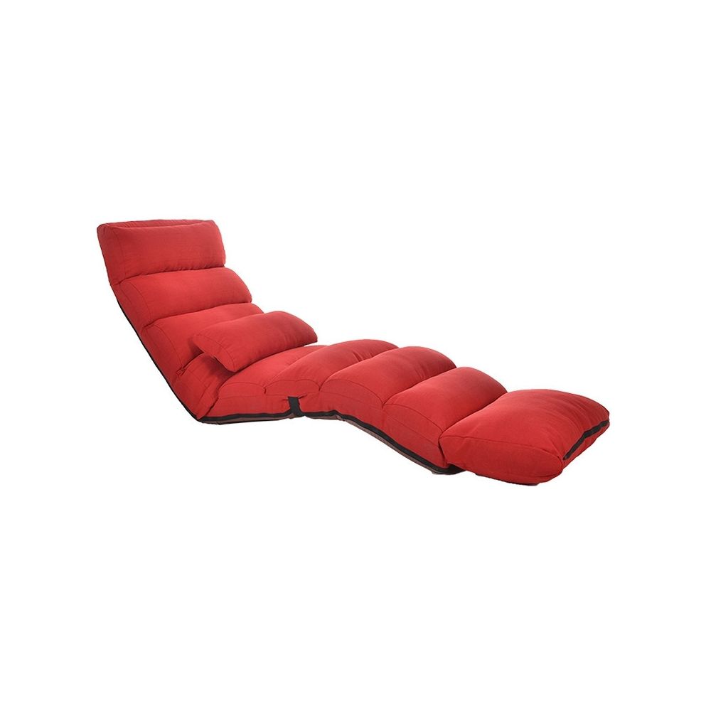 Wewoo - Fauteuil de loisir créatif C1 Lazy Couch Tatamiunique en son genreinclinablebaie vitréetaille 205x56x20cm rouge - Transats, chaises longues