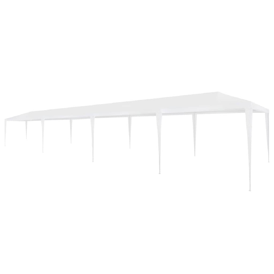Chunhelife - Tente de réception 3 x 12 m PE Blanc - Marquise, auvent