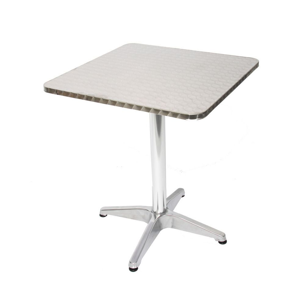 Mendler - 10x table de bistro M28, set de tables de jardin, rectangulaire, 60cm - Tables de jardin