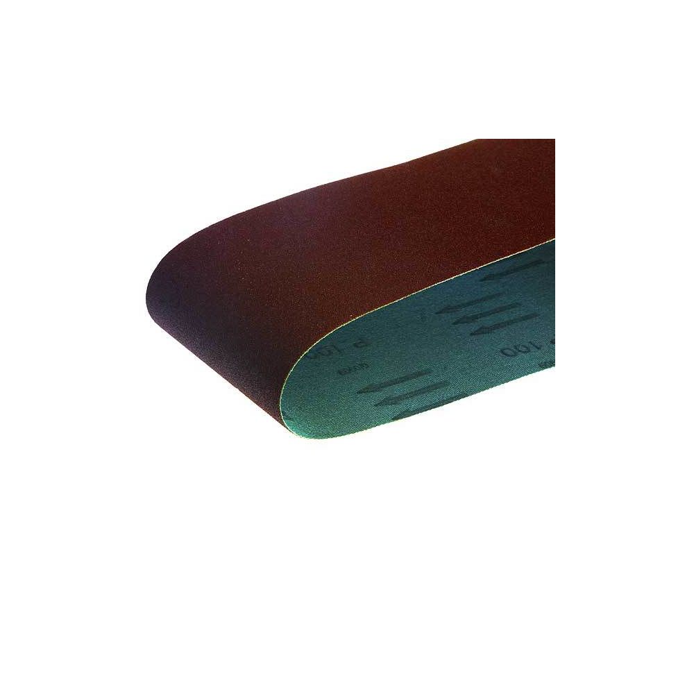 Makita - Bande abrasive MAKITA - 100 x 610 mm - pour bois et métal - grain 100 - 5 pièces - p-36918 - Accessoires ponçage