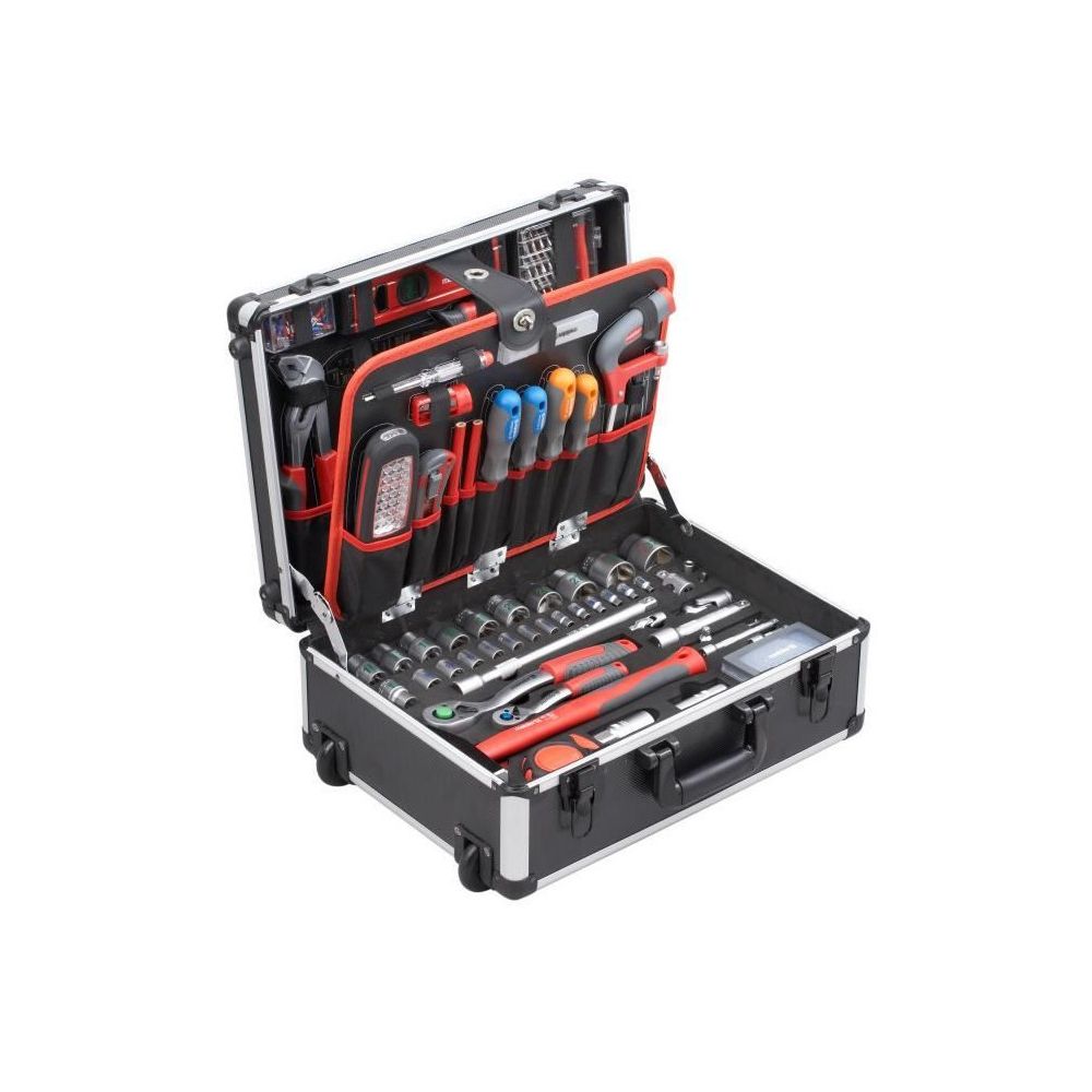 Meister - MEISTER Trolley a outils 156 pieces - Coffrets outils