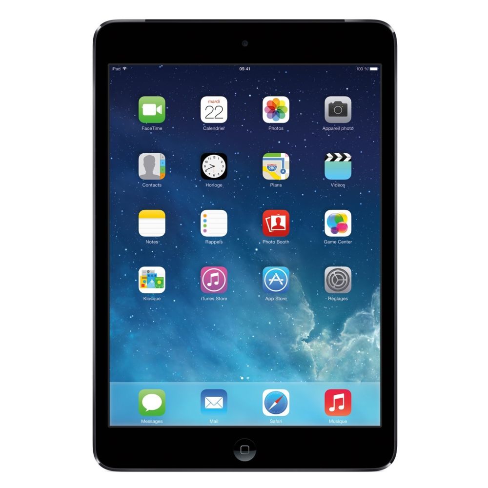 Apple - iPad Mini 2 - 16 Go - Wifi - Gris sidéral ME276NF/A - iPad