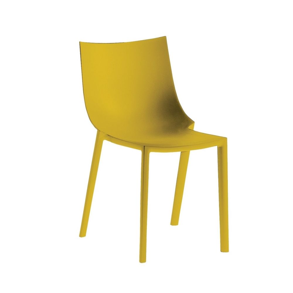 Driade - Chaise d'extérieur BO - moutarde - Chaises de jardin