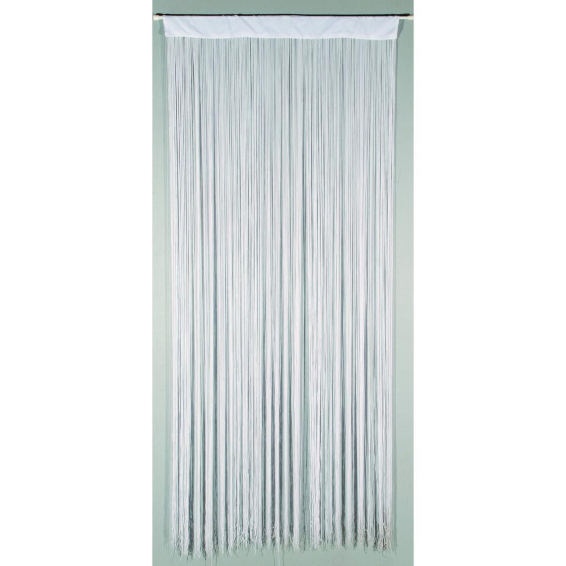 Confortex - Rideau portière String ice white 90 x200 cm blanc - Moustiquaire Fenêtre