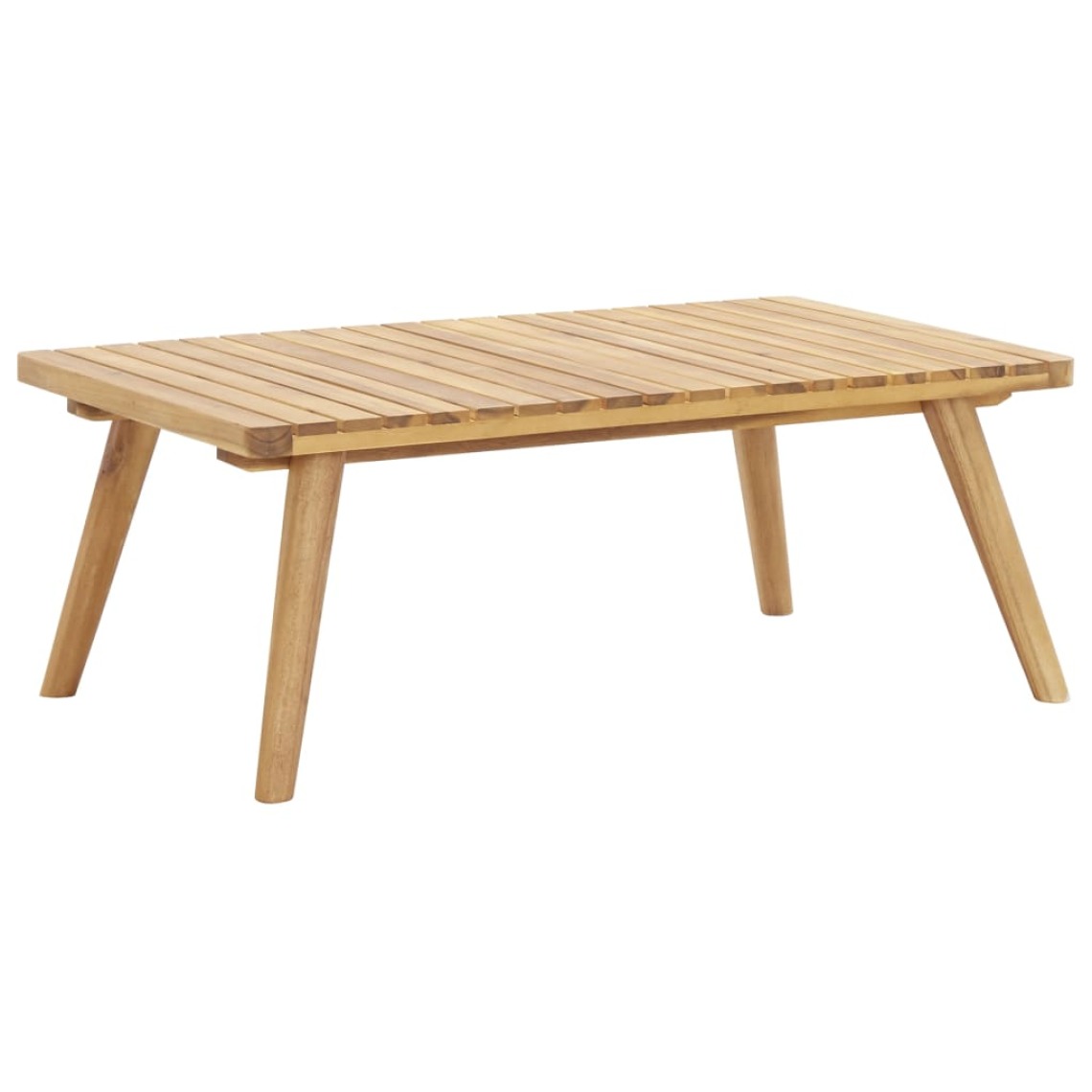 Vidaxl - vidaXL Table basse de jardin 90x55x35 cm Bois solide d'acacia - Tables de jardin
