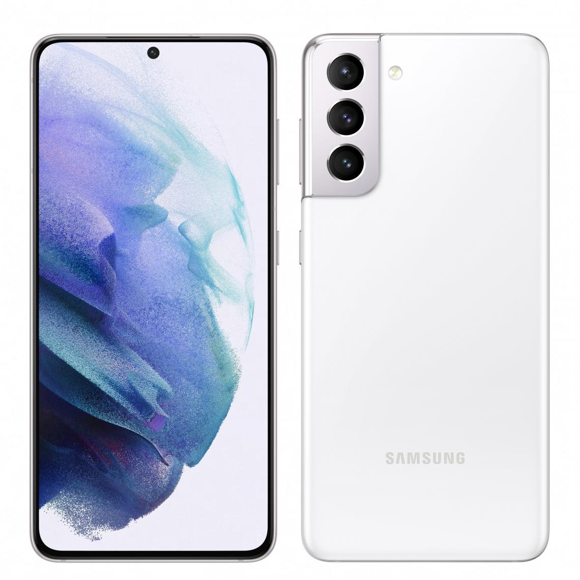 Samsung - Galaxy S21 5G 256 Go Blanc - Smartphone Android