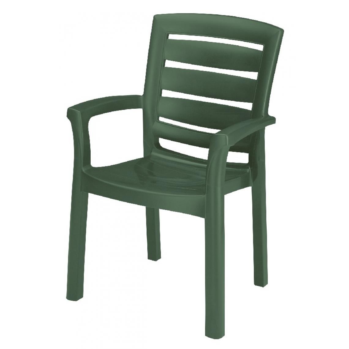 Homemania - HOMEMANIA Set de 2 chaises Pescara - Vert - 64 x 59 x 90 cm - Chaises de jardin