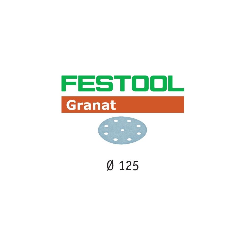 Festool - Abrasifs FESTOOL STF D125/8 P800 GR - Boite de 50 - 497179 - Coffrets outils