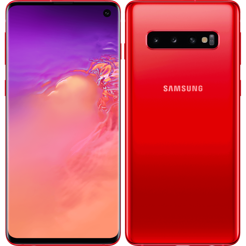 Samsung - Galaxy S10 - 128 Go - Rouge - Smartphone Android