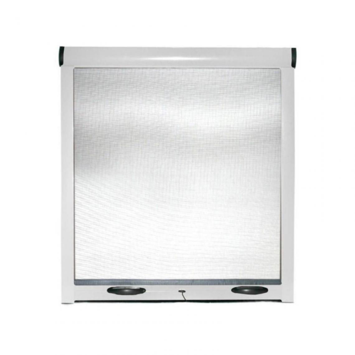 Webmarketpoint - EASY UP Moustiquaire enroulable réductible pour fenêtre verticale Blanc 80x170 cm - Moustiquaire Fenêtre