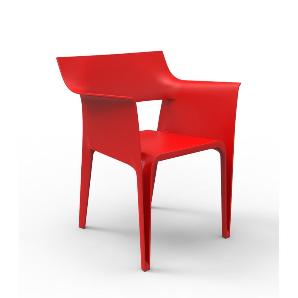 Vondom - Chaise Pedrera - rouge - Chaises de jardin