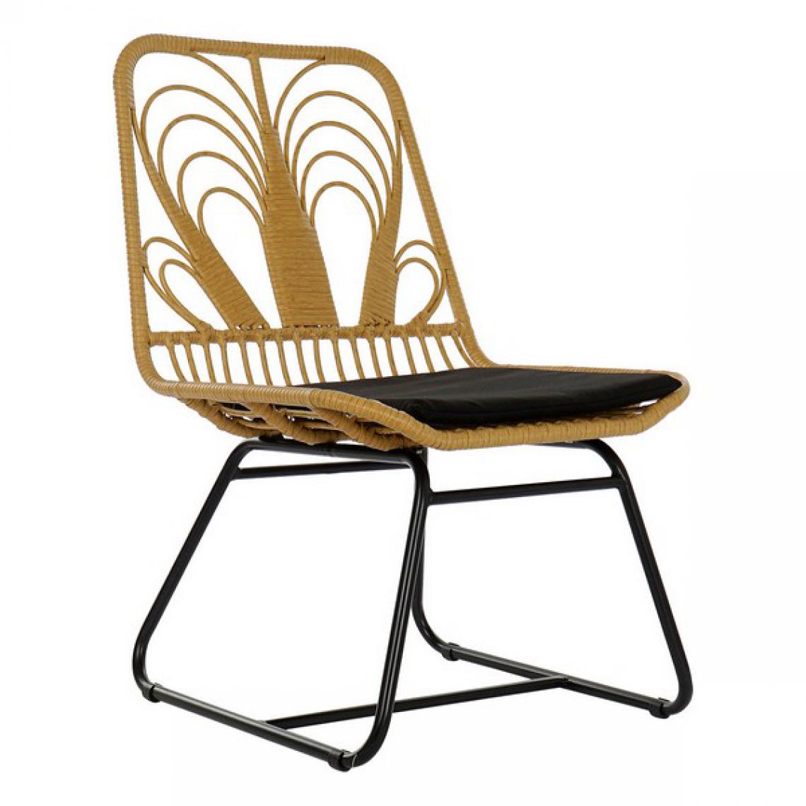 Unknown - Chaise de jardin DKD Home Decor Métal Rotin (58 x 65 x 89 cm) - Ensembles tables et chaises