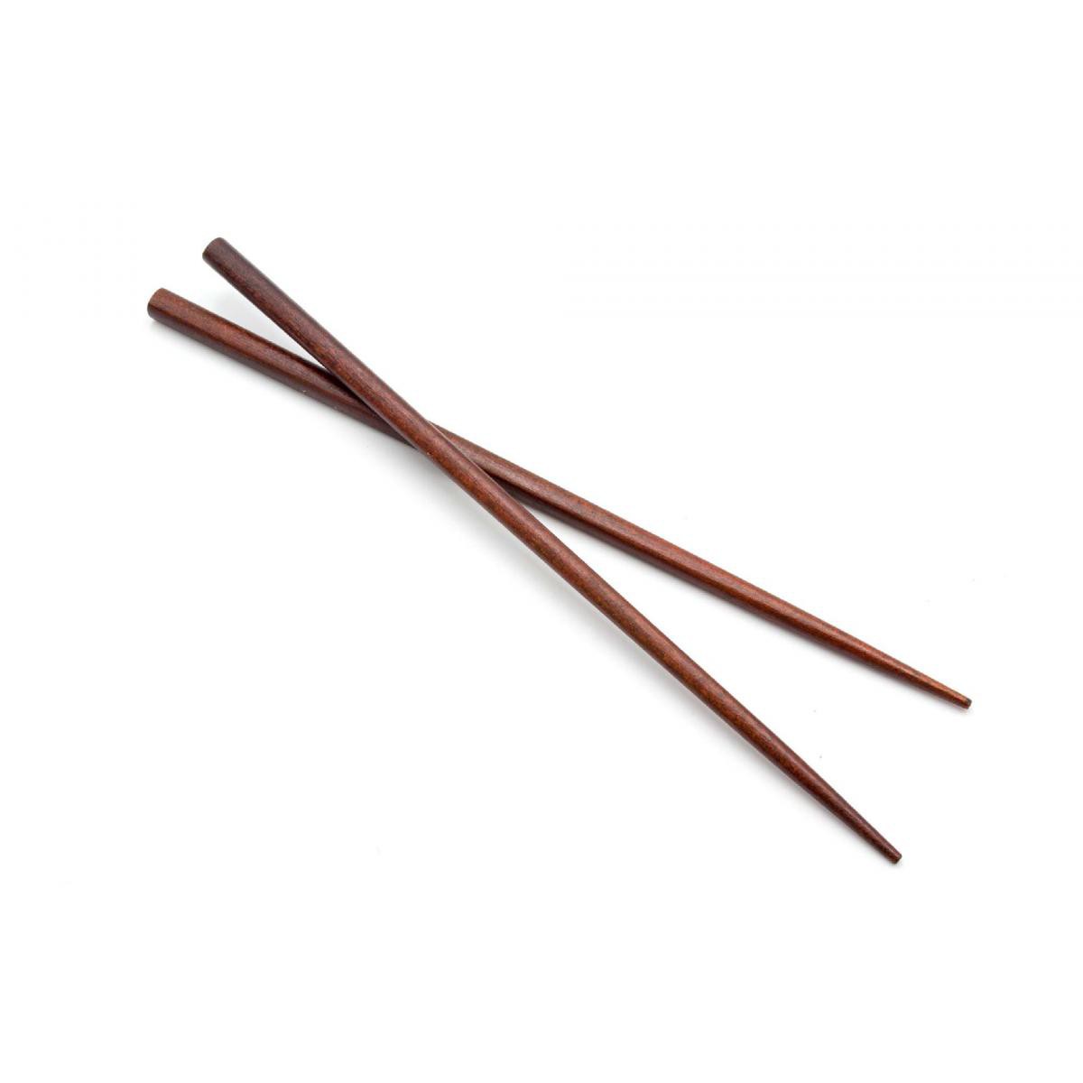 Vhbw - vhbw paire de baguettes chopsticks en bois - marron, classiquement naturel - Accessoires barbecue