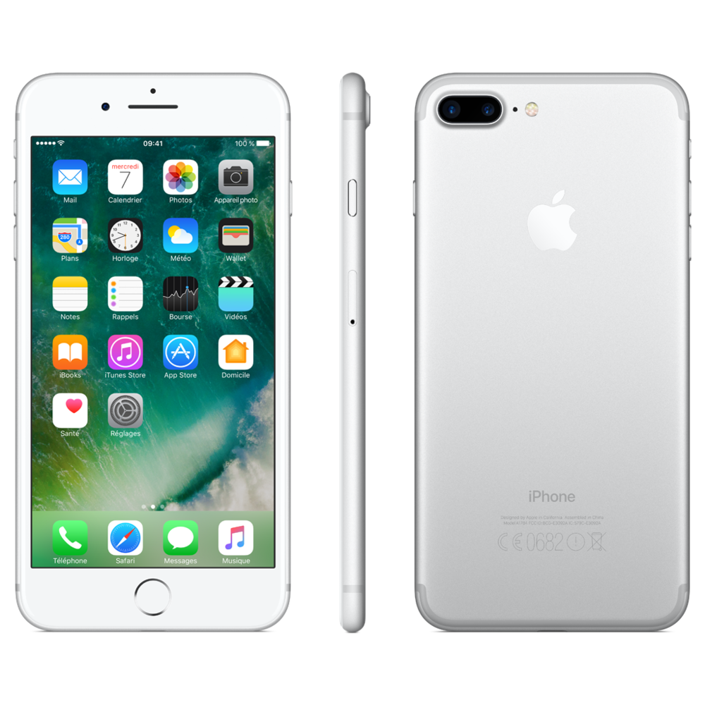 Apple - iPhone 7 Plus - 32 Go - Argent - Reconditionné - iPhone