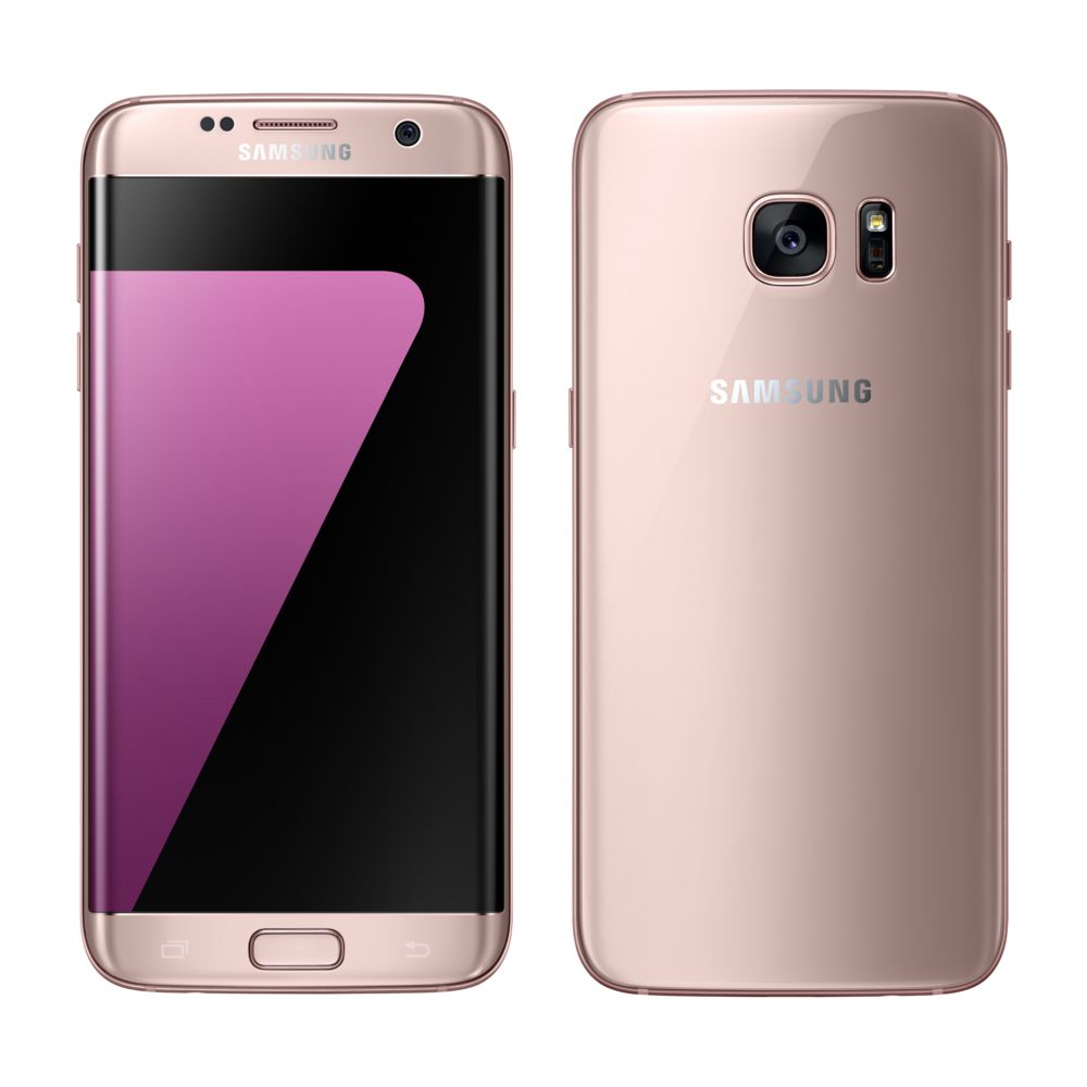 Samsung - Galaxy S7 Edge - Rose - Smartphone Android