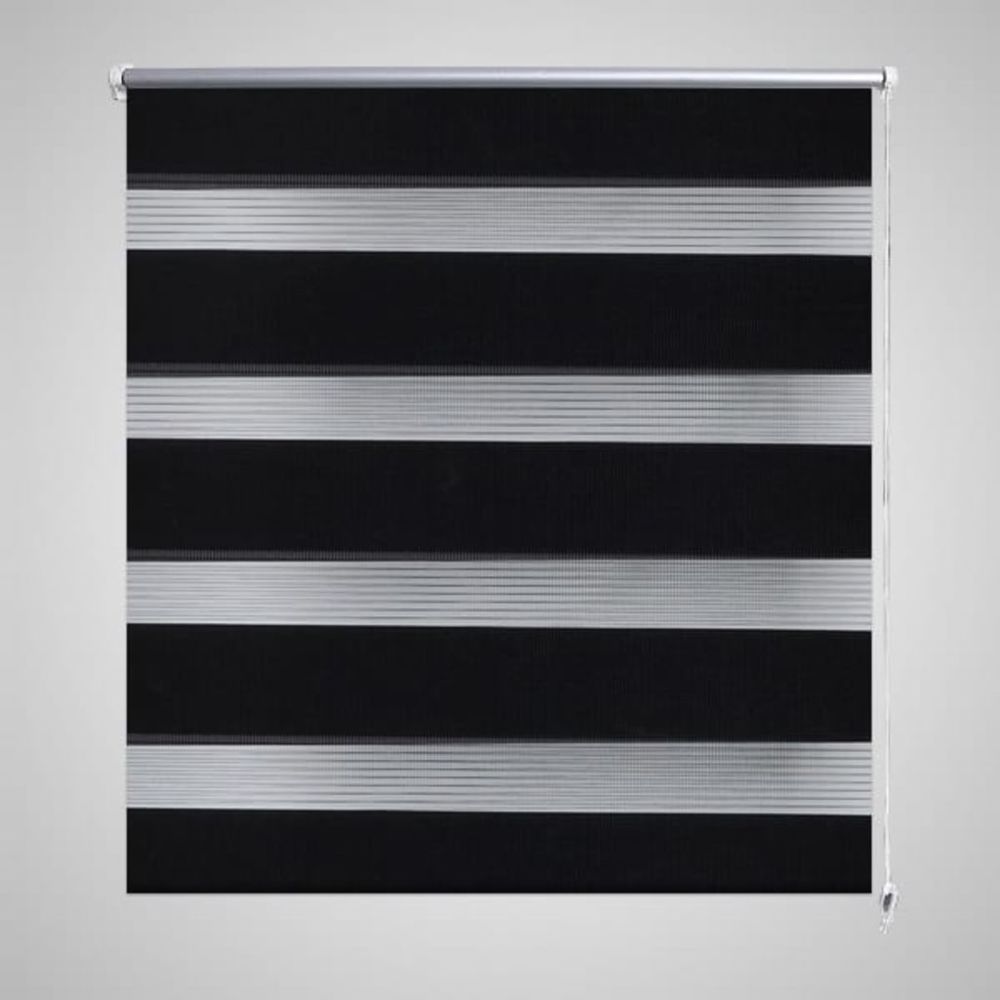 Vidaxl - vidaXL Store enrouleur tamisant 120 x 230 cm noir - Store banne