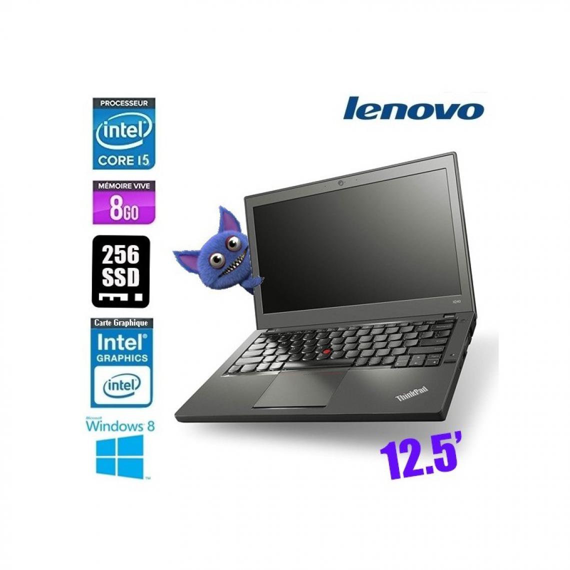 Lenovo - LENOVO THINKPAD X250 I5 5200U 2.2GHZ - PC Portable