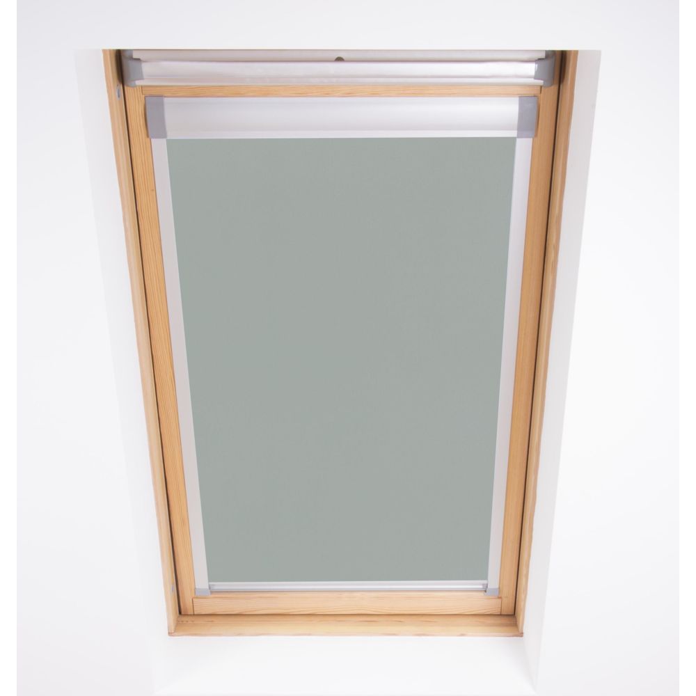 Bloc Blinds - Store opaque pour l'ajustement des fenêtres de toit Velux, 206, Fer de PVC - Store compatible Velux