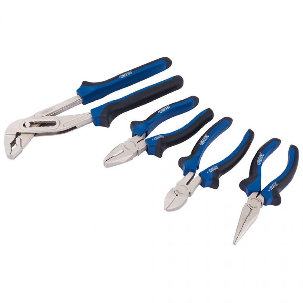 Draper Tools - Draper Tools Jeu de pinces 4 pièces 81147 - Accessoires barbecue