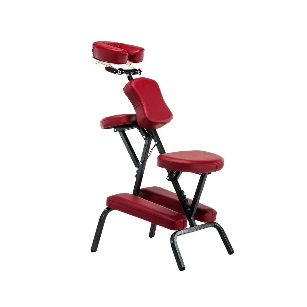 Wewoo - Chaises de plage Tatouage réglable pliant portatif chaise massage grattant le lit beauté avec l'accoudoir - Transats, chaises longues