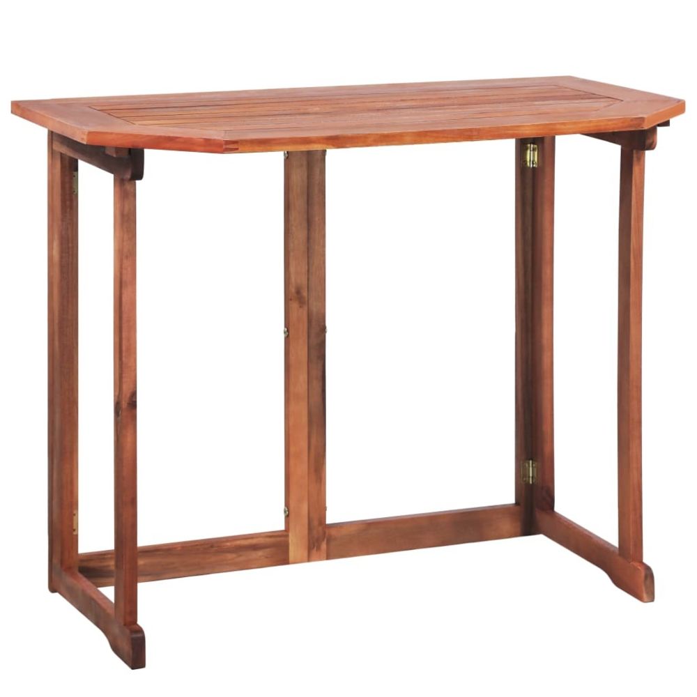 marque generique - Icaverne - Tables d'extérieur gamme Table de balcon Bois d'acacia massif 90 x 50 x 75 cm - Tables de jardin